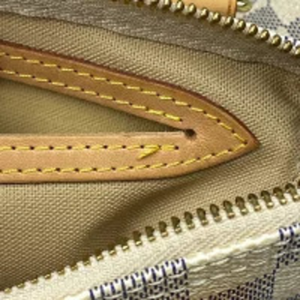 Louis Vuitton White Boston Azur Bag Handbag Speedy Damier White - Picture 5 of 7